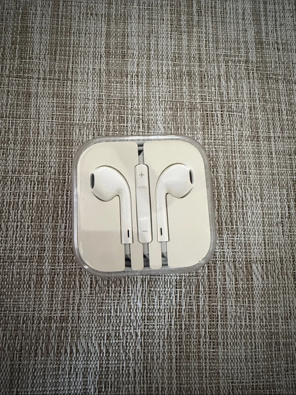 Apple White Earbuds with Inline Remote and Carry Case